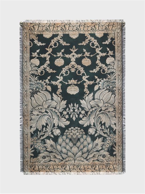 Scialle in pura seta con motivo floreale PIERRE-LOUIS MASCIA | 135X195S4518938